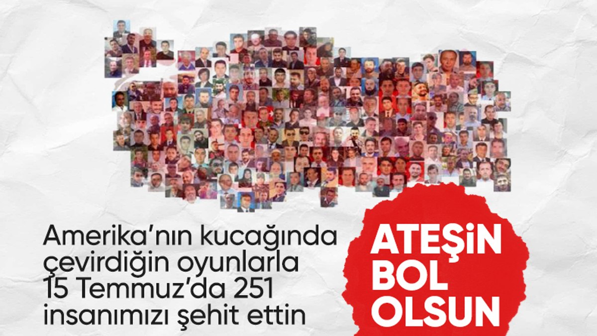 15 Temmuz şehitlerinin katili: Fetullah Gülen