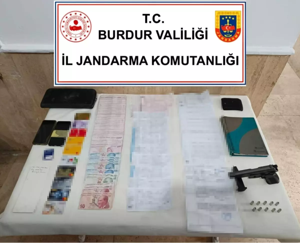 Burdur’da Tefecilik Operasyonu: 1 Tutuklama
